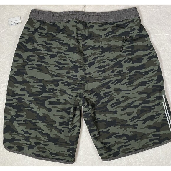 Kenneth Cole Men's Sz M Active Tech Shorts Camo Lightweight Water Repellant NWT - Picture 2 of 10